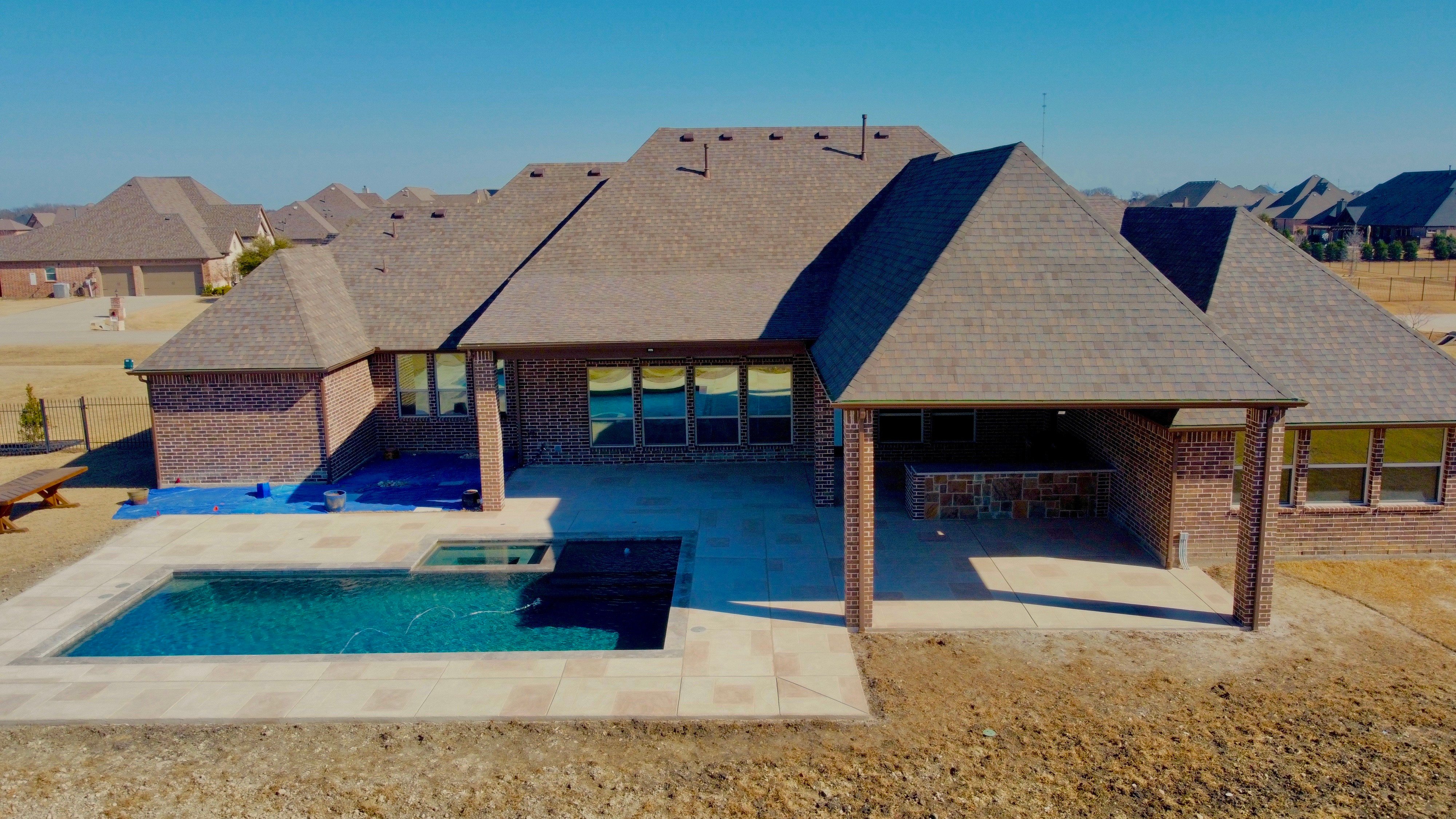 Patio Cover Concrete Overlay
